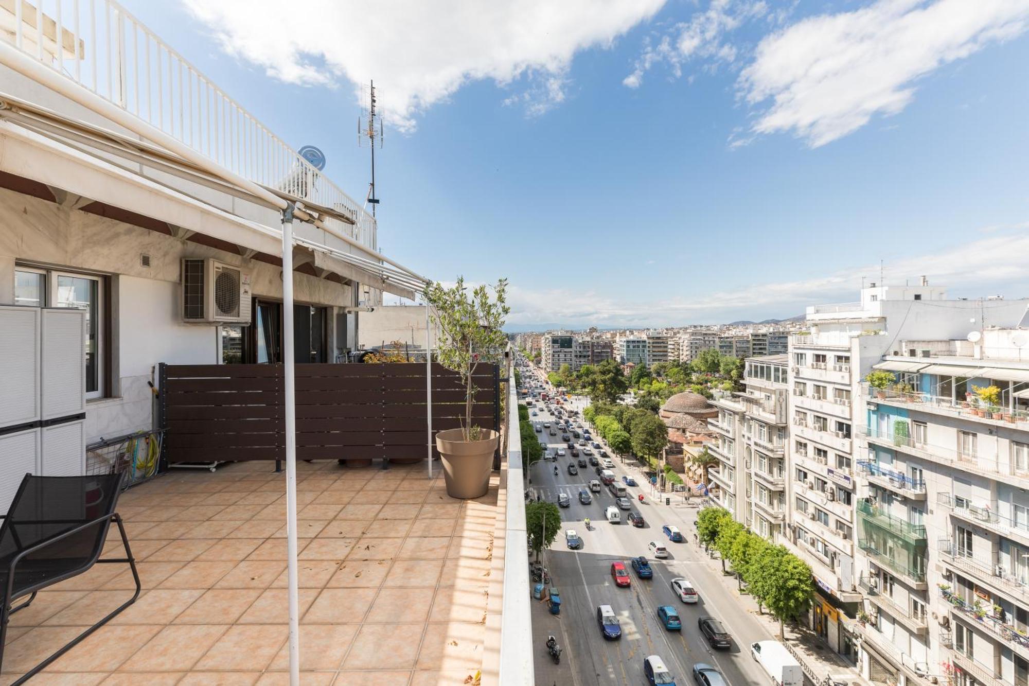 Pearl By Halu!, Penthhouse Suite In The Center Thessaloniki Buitenkant foto