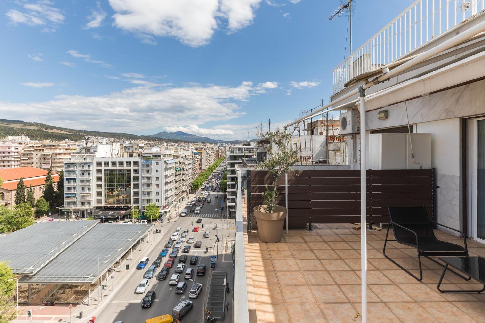 Pearl By Halu!, Penthhouse Suite In The Center Thessaloniki Buitenkant foto